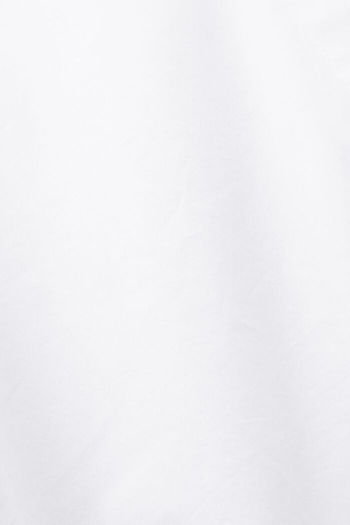 Blusa de popelina, WHITE, detail image number 5