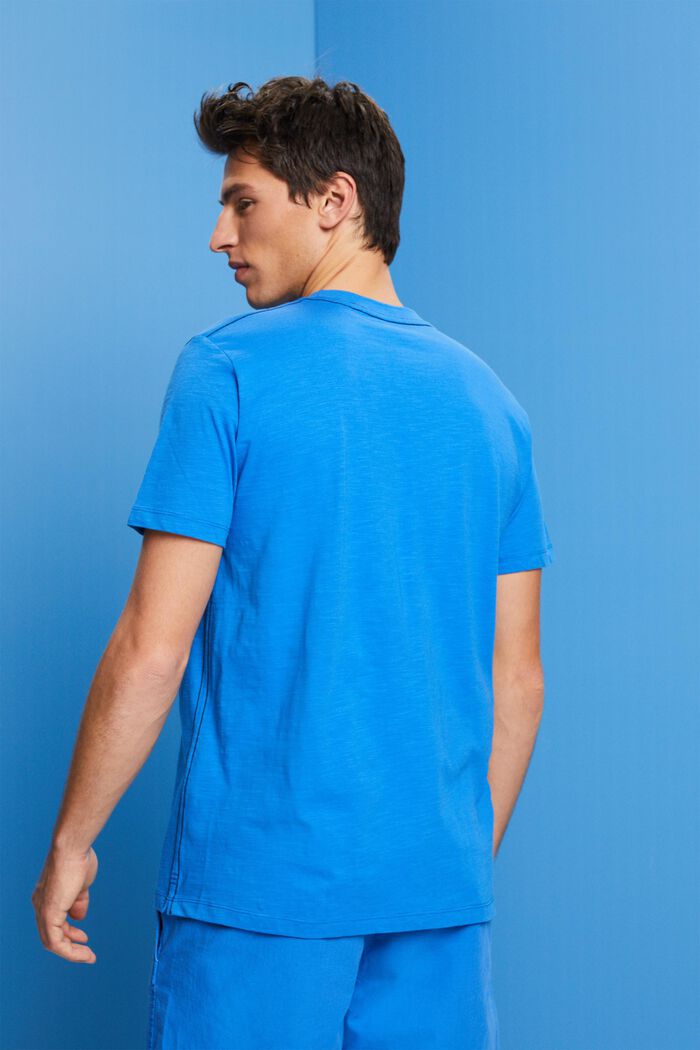 Camiseta de punto de algodón, BRIGHT BLUE, detail image number 3