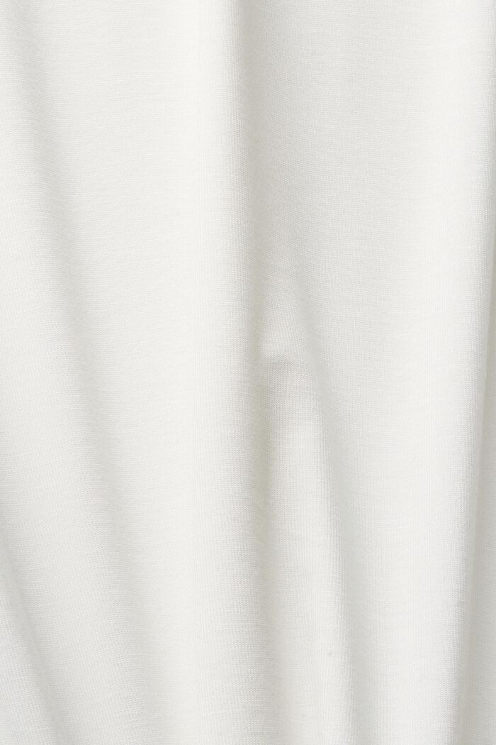 Pijama corto, LENZING™ ECOVERO™, OFF WHITE, detail image number 4