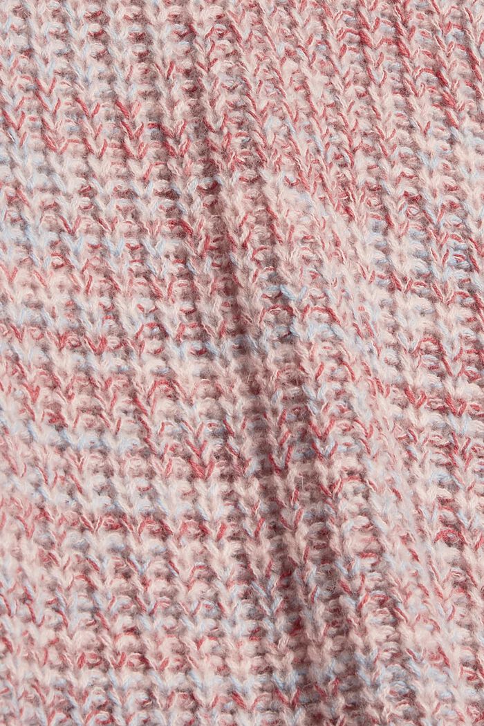 Fashion Sweater, GARNET RED, detail image number 4