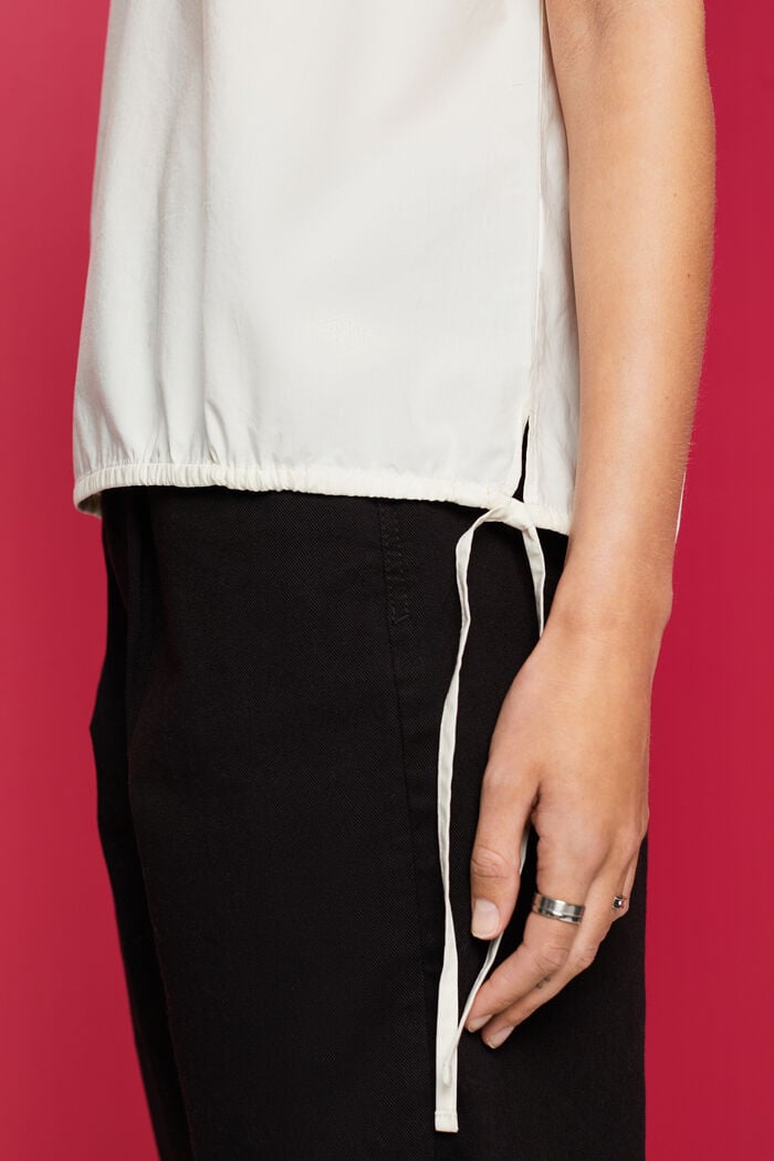 Blusa sin mangas, 100 % algodón, OFF WHITE, detail image number 2