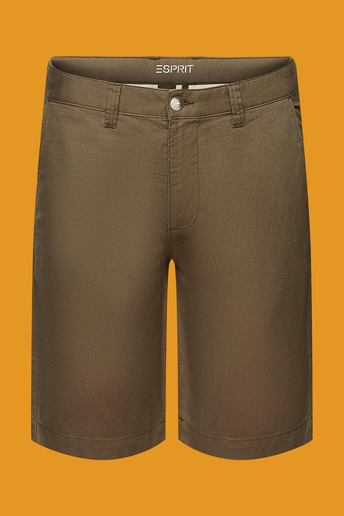 Shorts estilo chino, DUSTY GREEN, detail image number 6