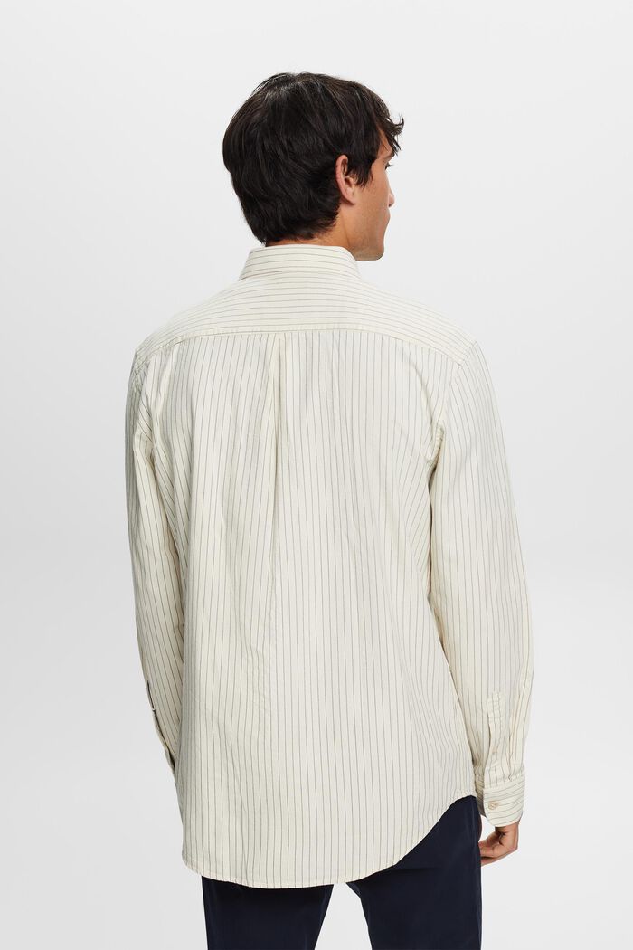 Camisa de sarga con raya diplomática, 100% algodón, ICE, detail image number 3