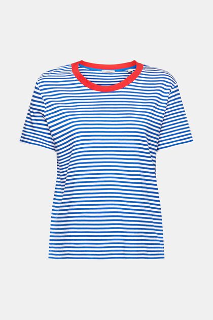 Camiseta a rayas, BLUE, overview