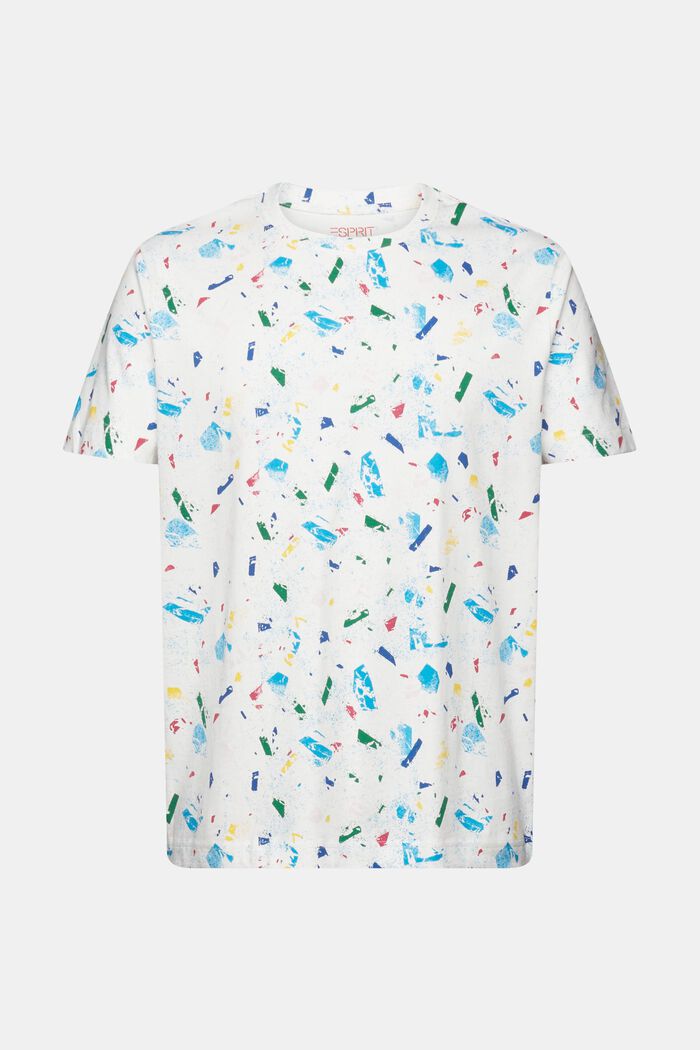 Camiseta de algodón con estampado allover, ICE, detail image number 6