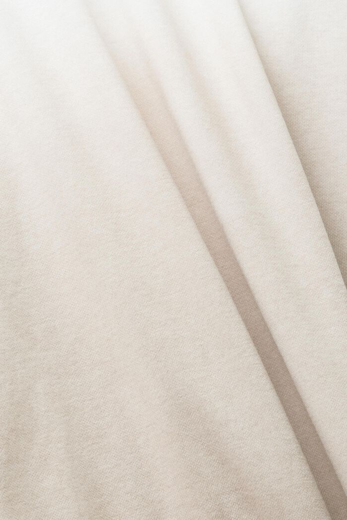 Sudadera bicolor con capucha y efecto spray, WHITE, detail image number 4