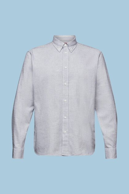 Mini camisa de cuadros de algodón de corte normal