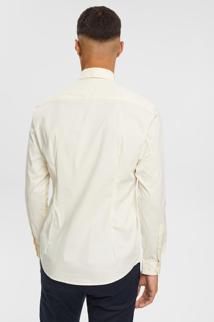 Camisa de corte ajustado, OFF WHITE, detail image number 5