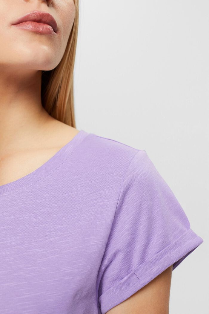 Camiseta unicolor, LILAC COLORWAY, detail image number 0