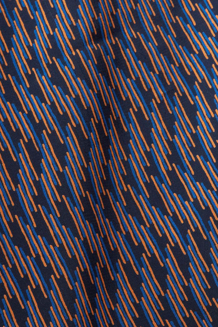 Blusa de crepé estampada, NAVY, detail image number 6