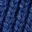 Jersey de cuello en pico y algodón sostenible, BLUE, swatch