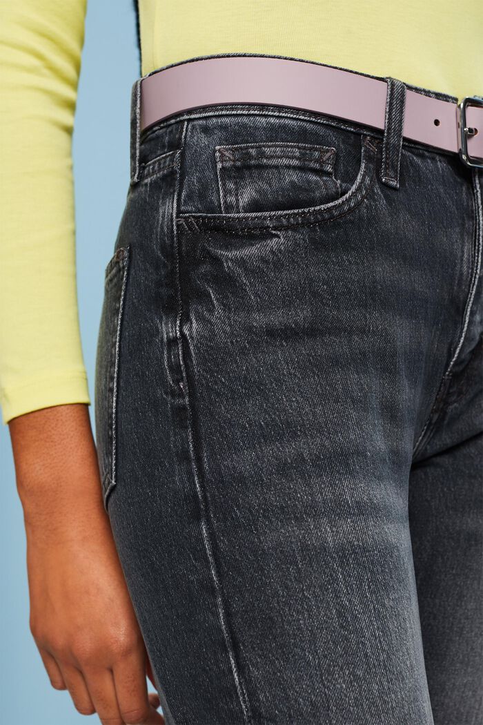 Jeans clásicos de estilo retro, BLACK MEDIUM WASHED, detail image number 4
