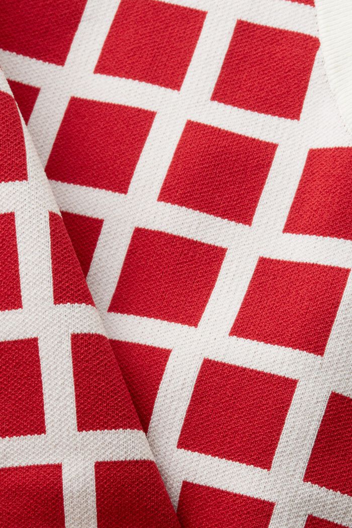 Jersey de tirantes corto jacquard, DARK RED, detail image number 5