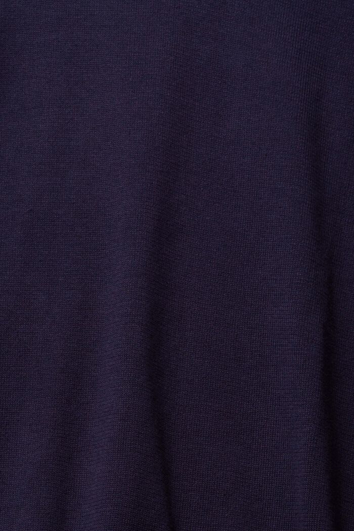 Jersey con cuello barco, NAVY, detail image number 5