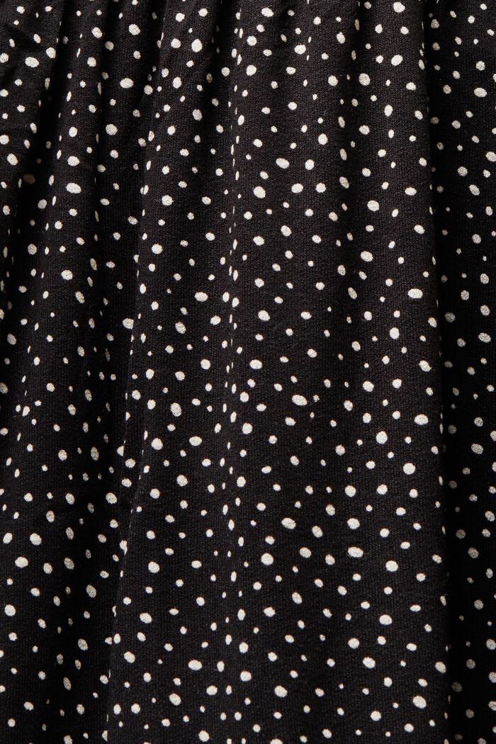 Vestido estampado, LENZING™ECOVERO™, BLACK, detail image number 4