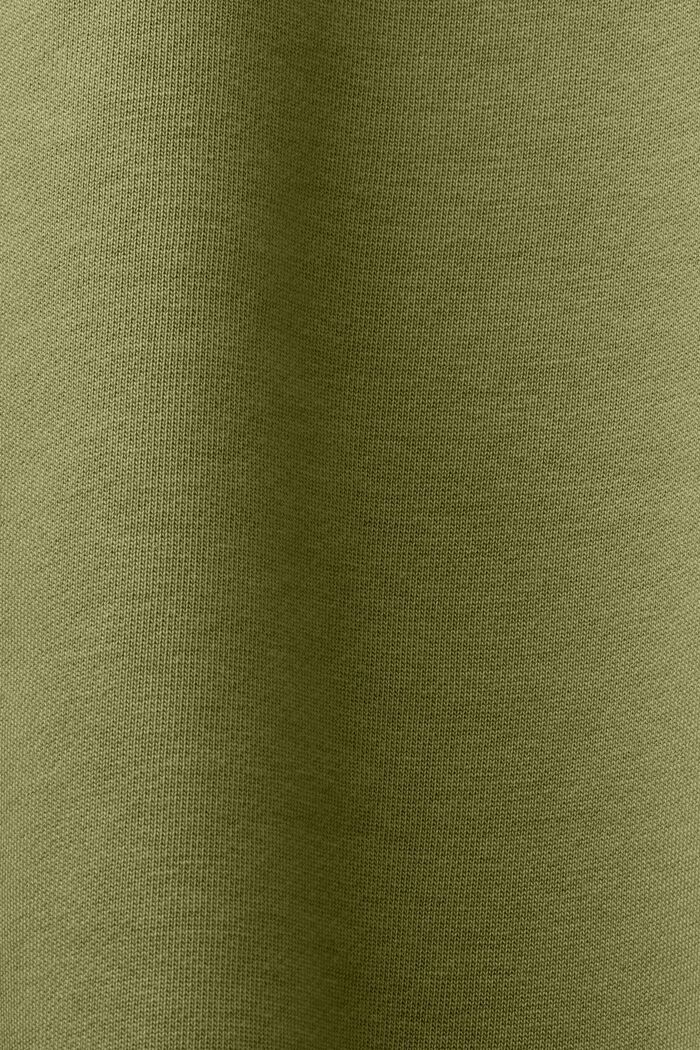 Sudadera unisex de felpa de algodón con logotipo, OLIVE, detail image number 6