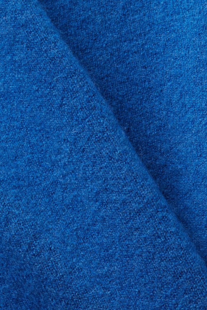 Jersey de cuello alto, BRIGHT BLUE, detail image number 5