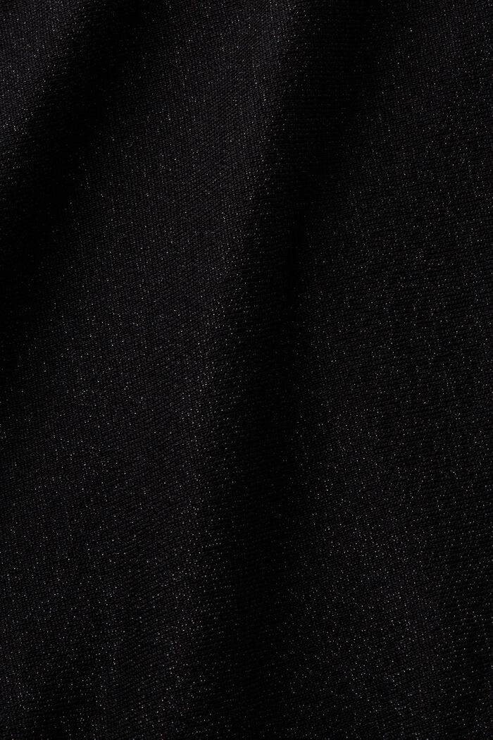 Jersey Batwing brillante, LENZING™ ECOVERO™, BLACK, detail image number 5