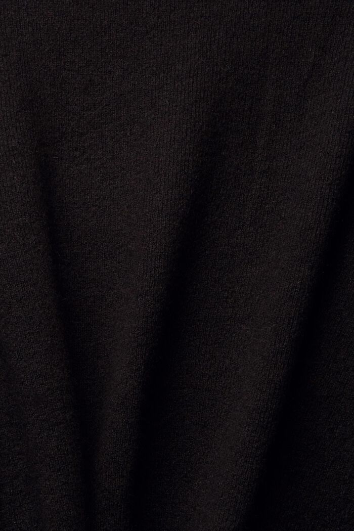 Con lana: jersey suave, BLACK, detail image number 1