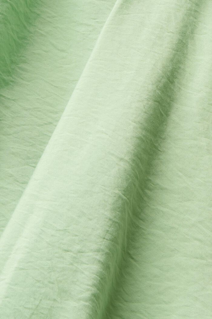 Blusa cruzada fruncida, LIGHT GREEN, detail image number 4