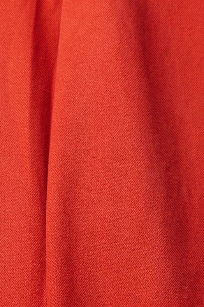 Pantalones corte estilo Mom Fit, ORANGE RED, detail image number 1