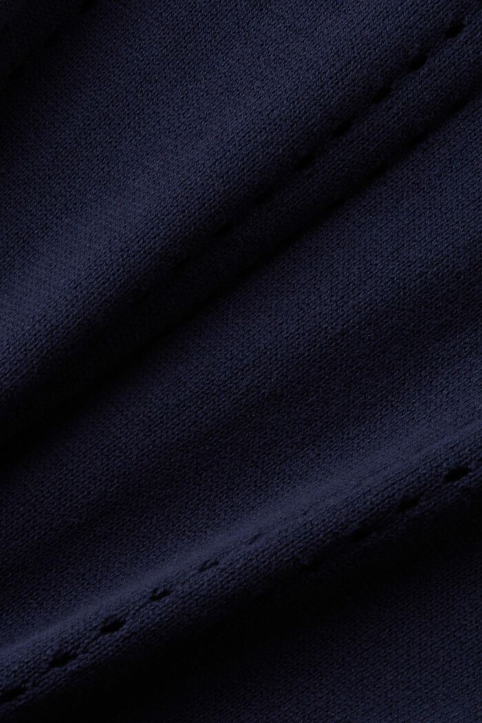 Jersey de ganchillo, NAVY, detail image number 4