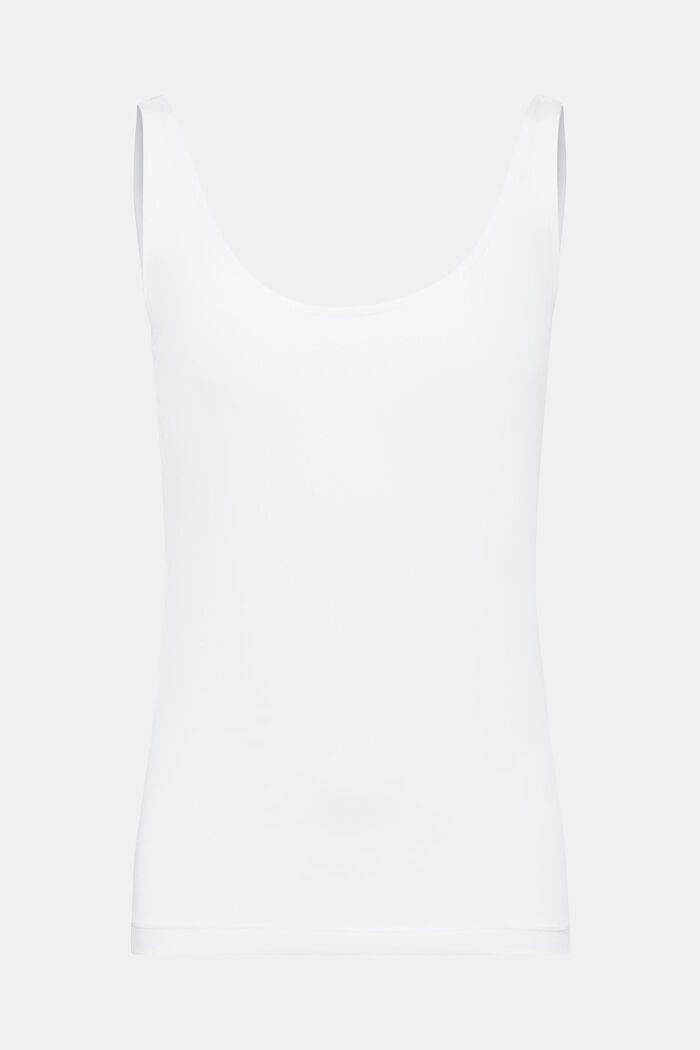 Camiseta de algodón ecológico sin mangas, LIGHT BLUE, detail image number 6