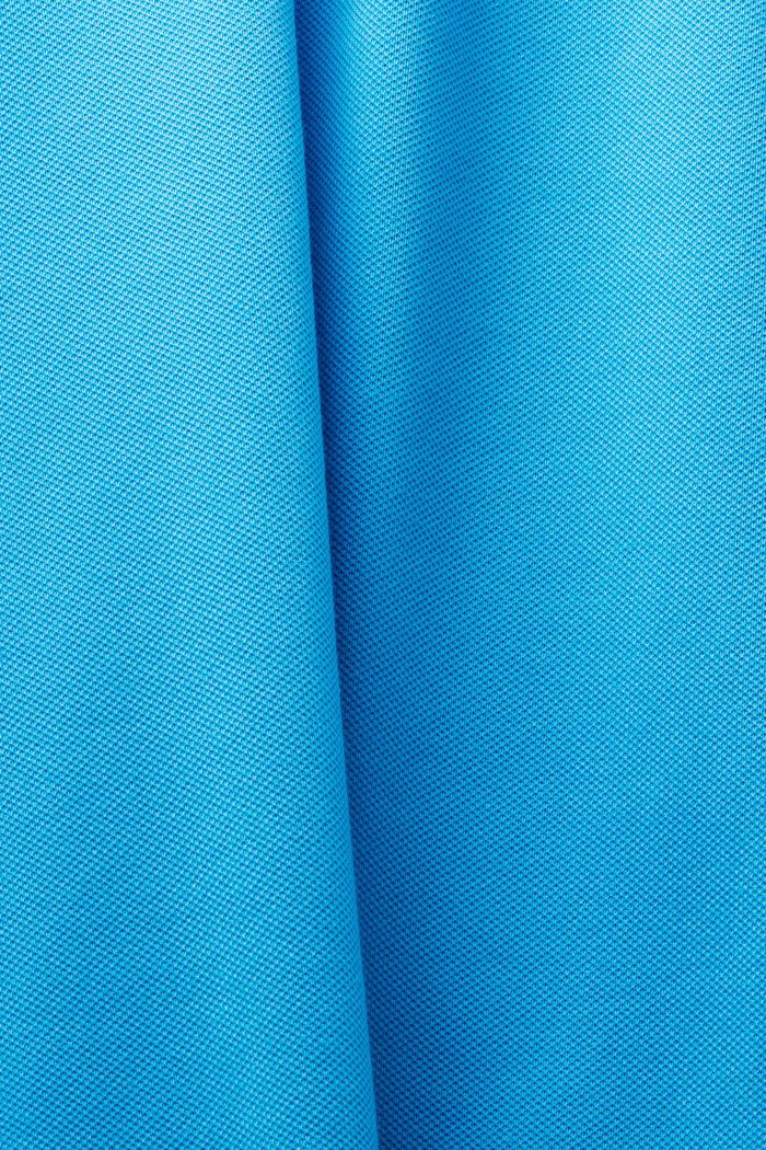 Camiseta de logotipo estilo polo, BLUE, detail image number 4