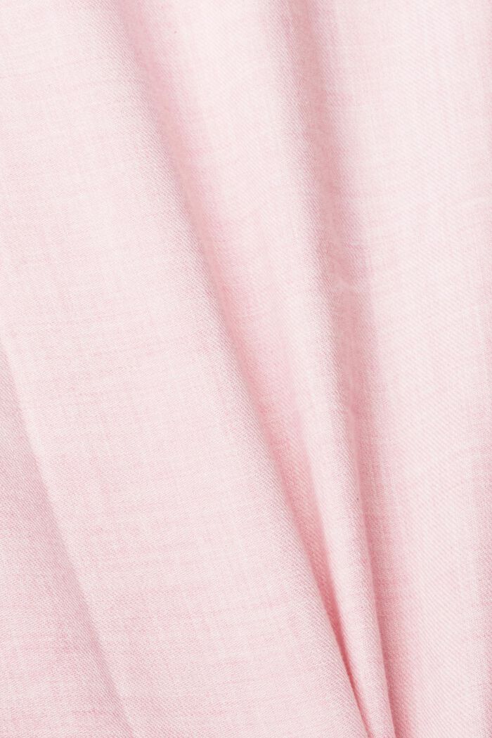 Blusa estructurada, mezcla de algodón, LIGHT PINK, detail image number 5