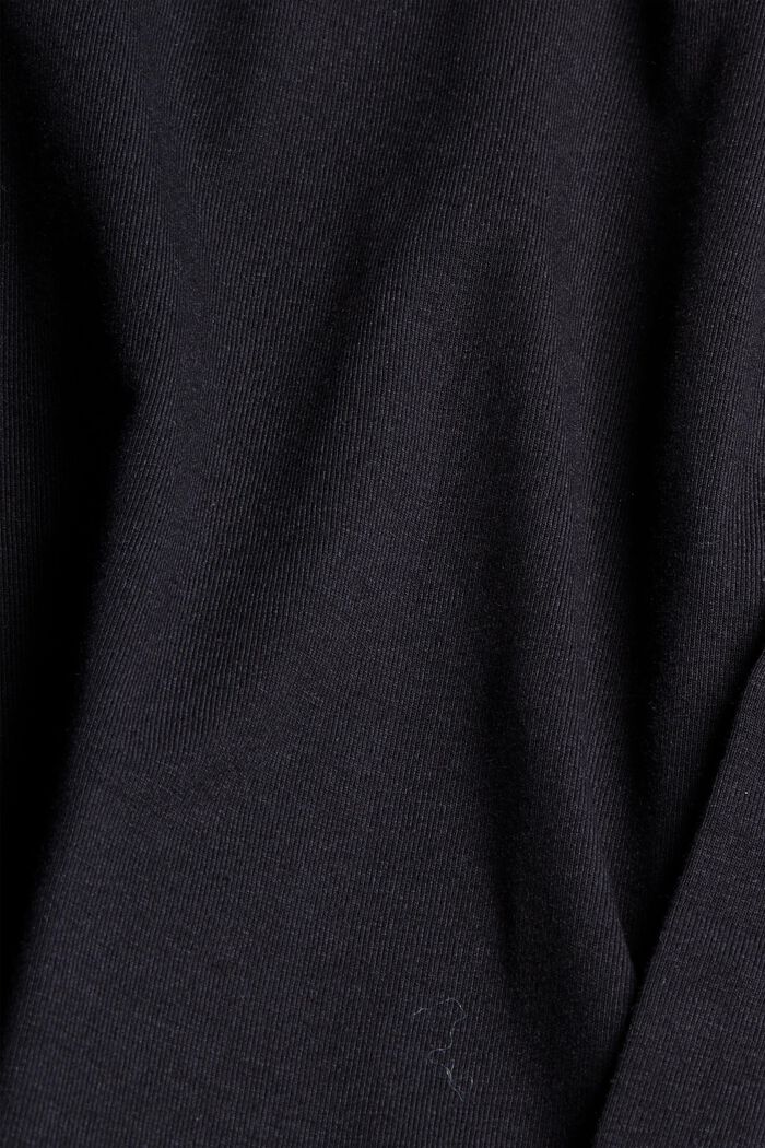 Camisa de jersey con COOLMAX®, BLACK, detail image number 4