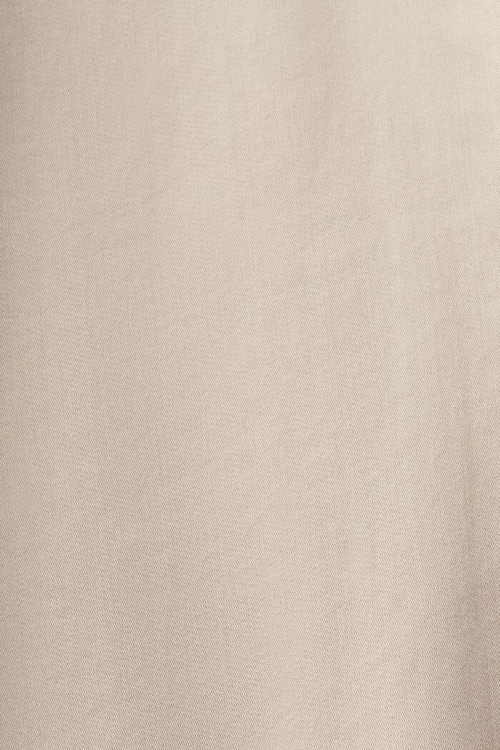 Camisa de satén de manga larga, LIGHT TAUPE, detail image number 4