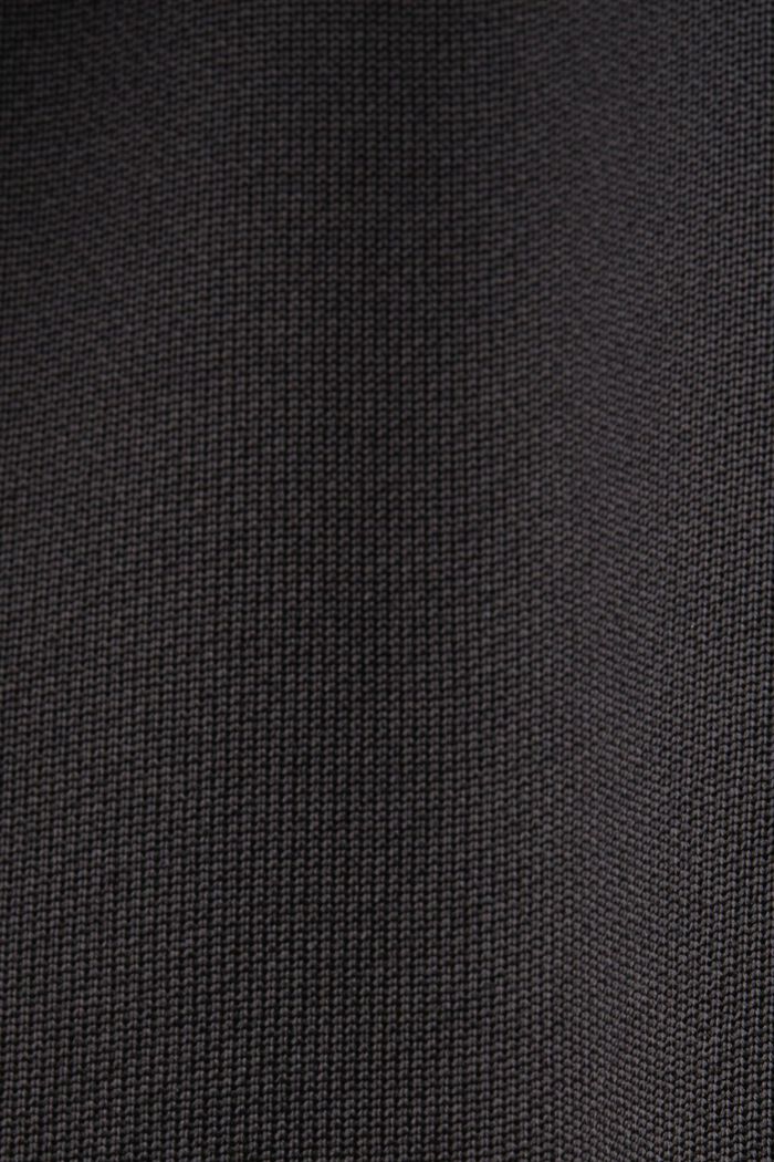 Pantalón jogging ajustado en mezcla de algodón, ANTHRACITE, detail image number 5
