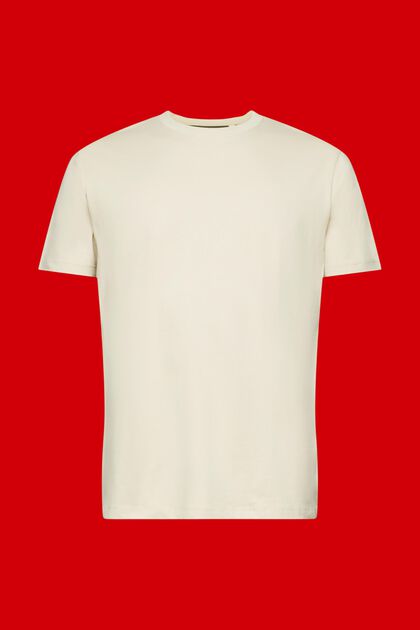 Camiseta de algodón bicolor
