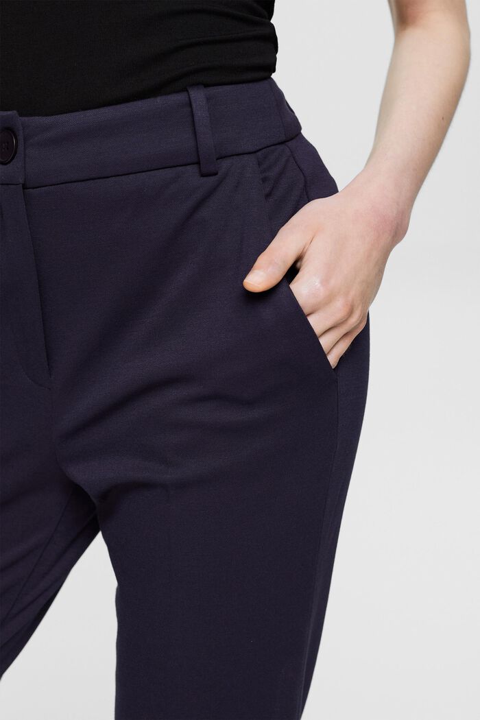 Pantalones tapered SPORTY PUNTO Mix&Match, NAVY, detail image number 0