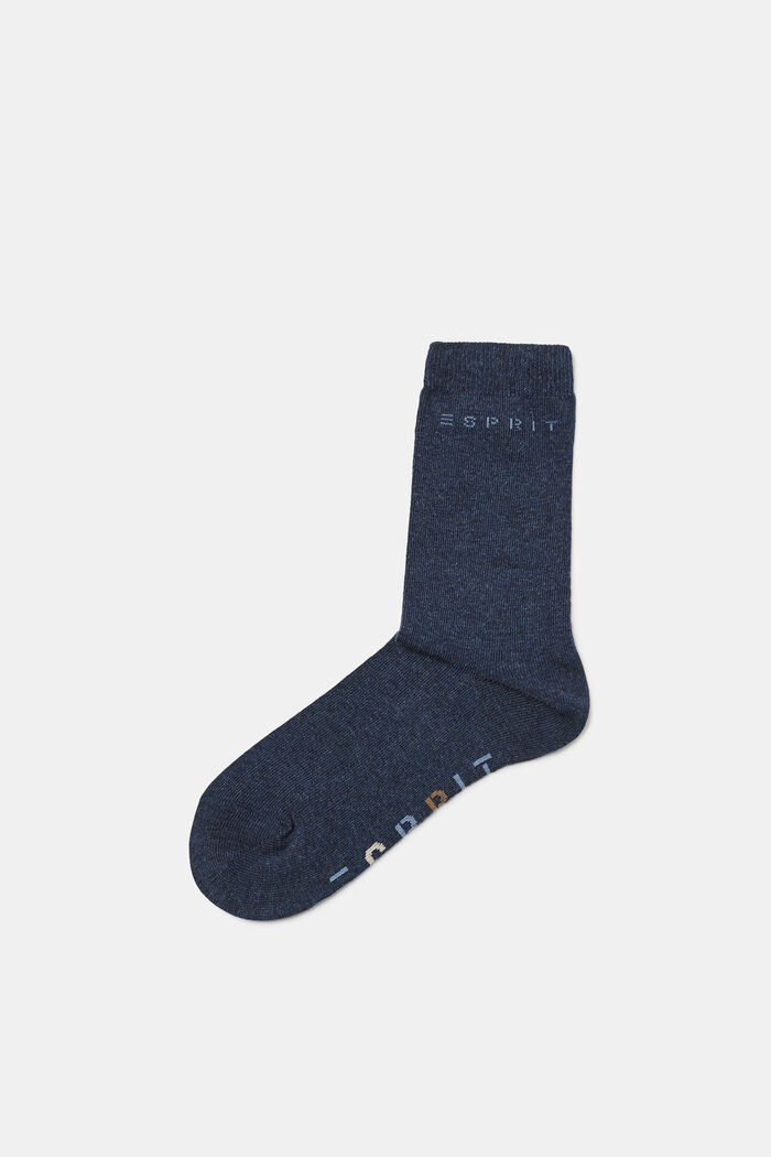 Calcetines infantiles con logotipo, NAVYBLUE M, detail image number 0