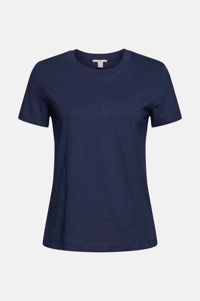 Camiseta en 100 % algodón ecológico, NAVY, detail image number 2