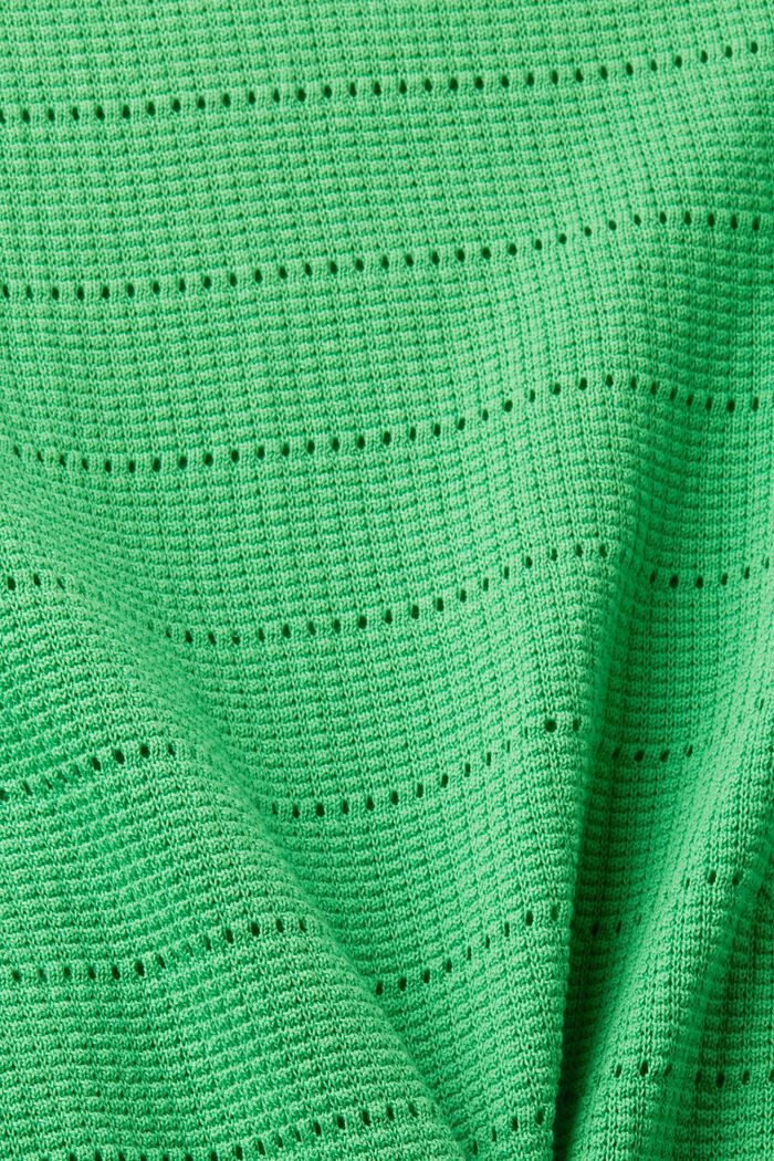 Jersey de punto de algodón, GREEN, detail image number 4