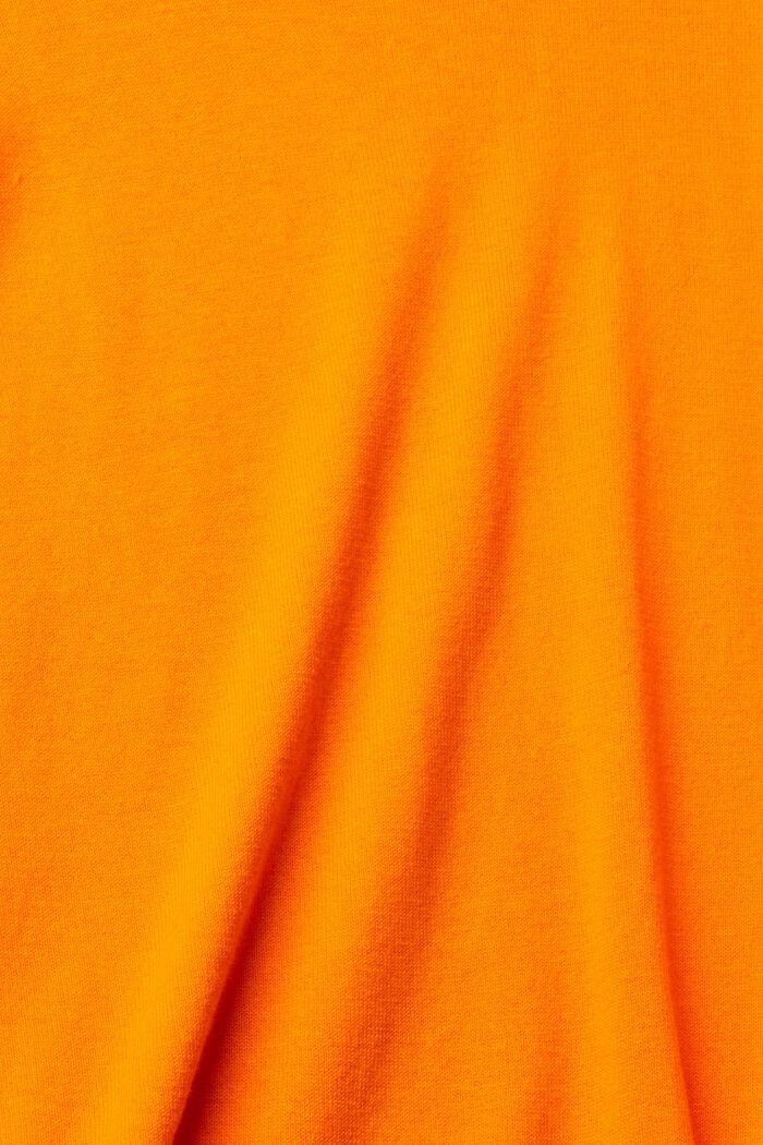 Jersey básico con cuello redondo, ORANGE, detail image number 1