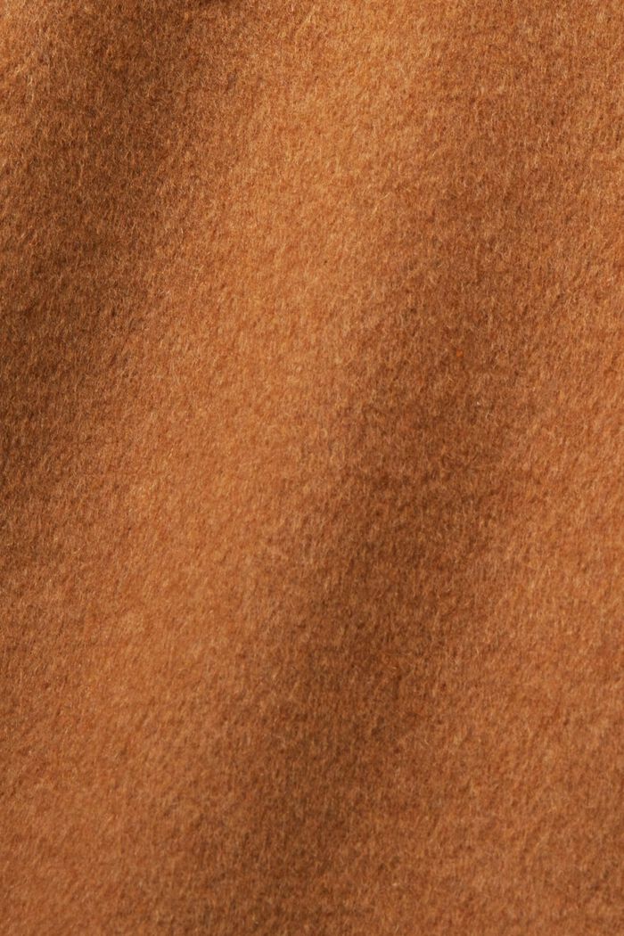 Reciclado: abrigo con lana, CARAMEL, detail image number 6