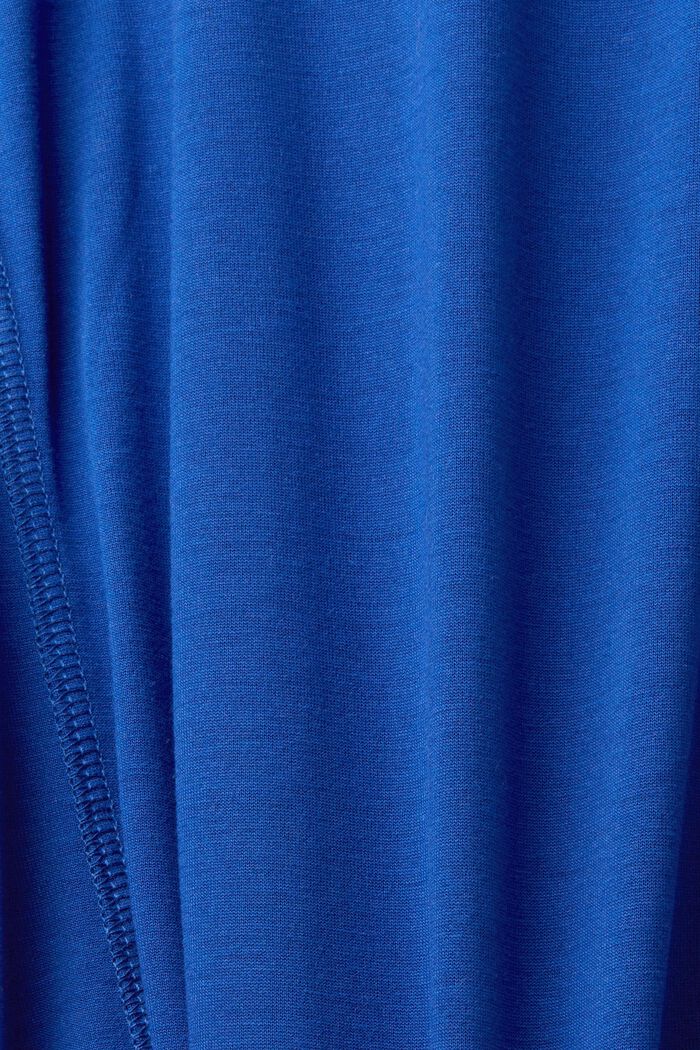 Camiseta de manga larga con capucha, LENZING™ ECOVERO™, BRIGHT BLUE, detail image number 7