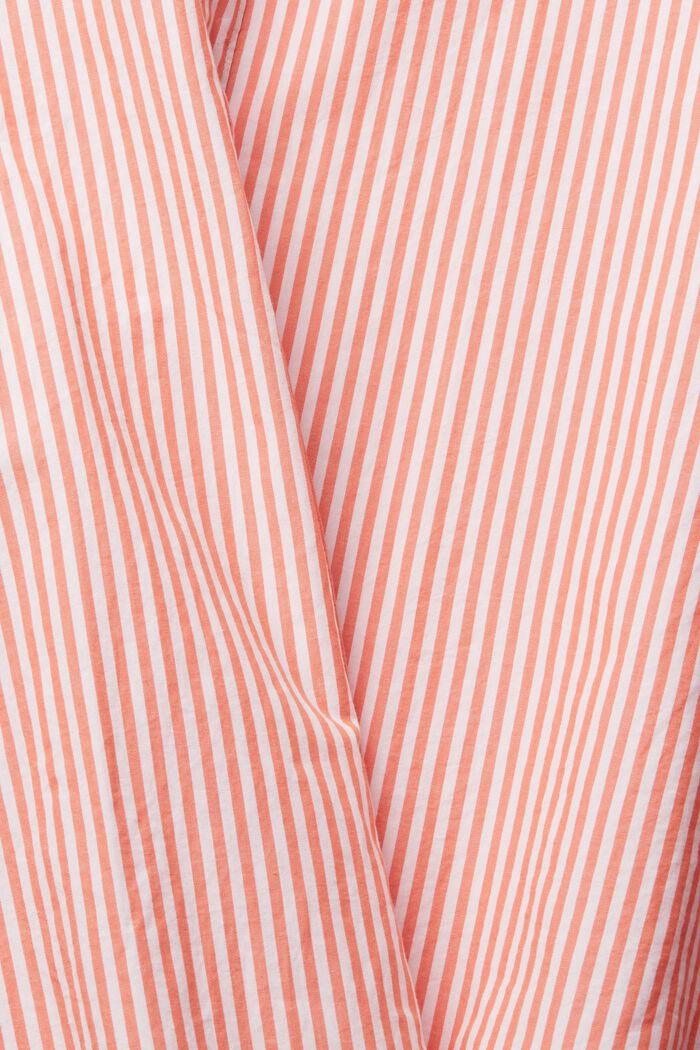 Camisa de cuello abotonado con diseño de rayas, CORAL, detail image number 5