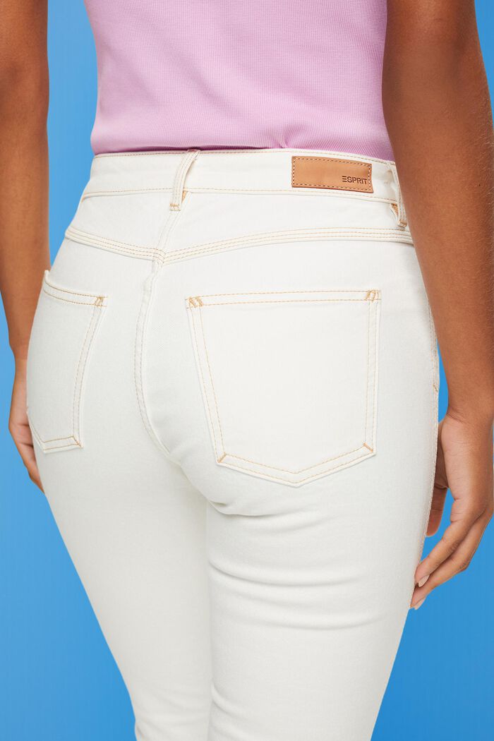 Jeans high-rise straight leg, OFF WHITE, detail image number 4