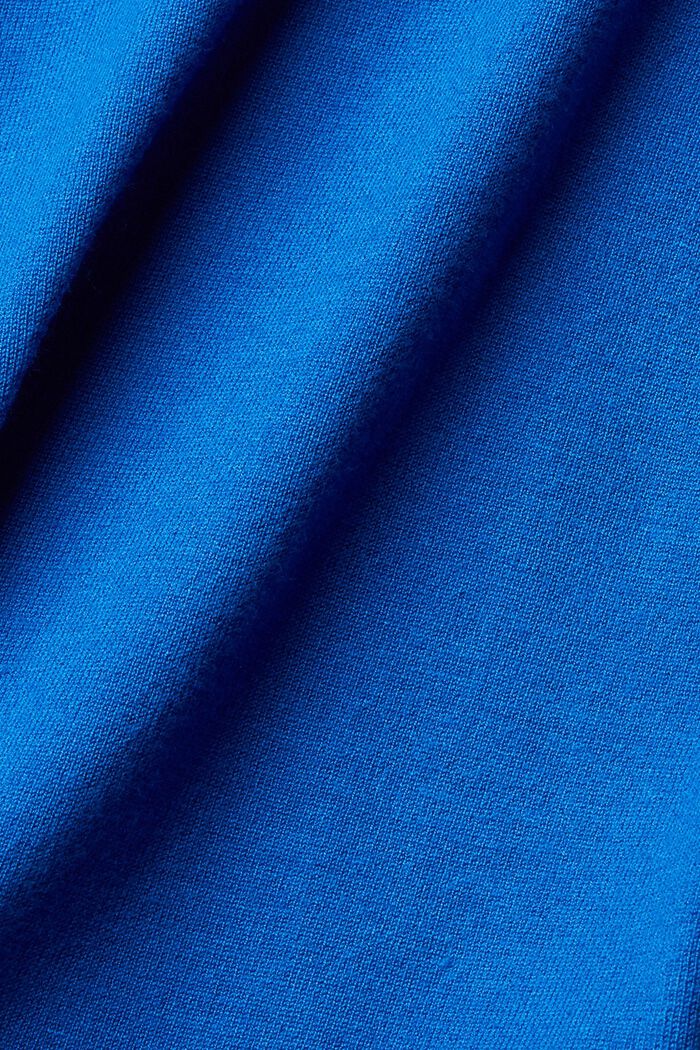 Jersey con cuello vuelto, BRIGHT BLUE, detail image number 1
