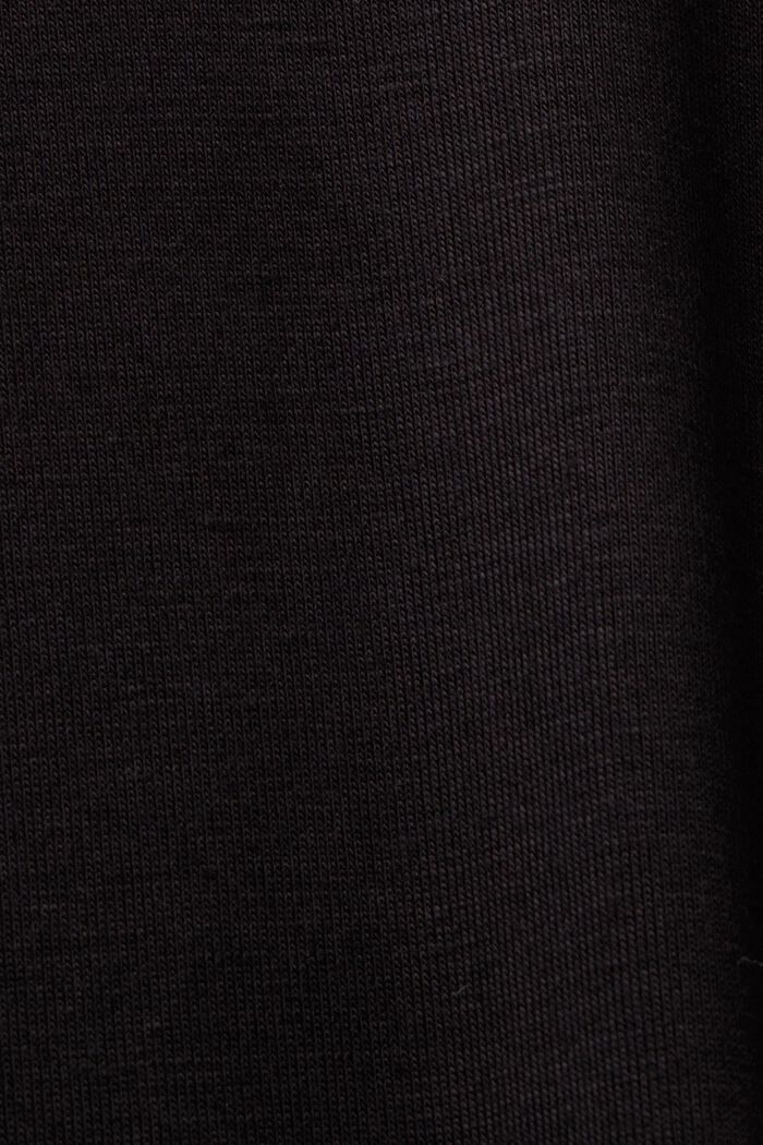 Camiseta de pijama de LENZING™ ECOVERO™, BLACK, detail image number 4