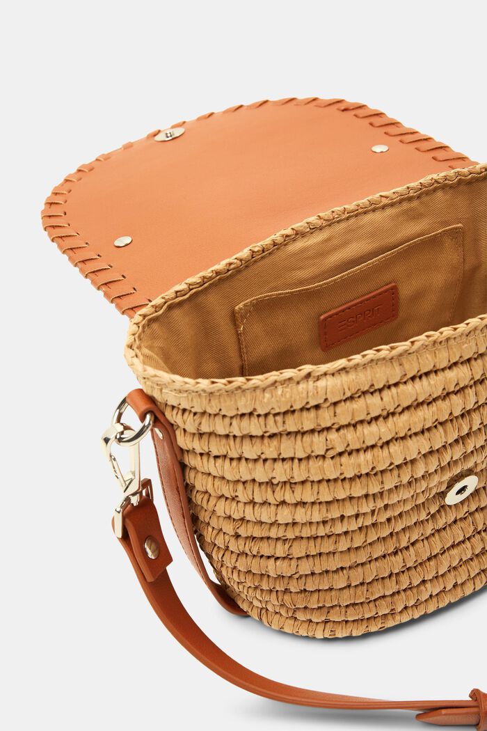Bolso cesta mini, RUST BROWN, detail image number 3