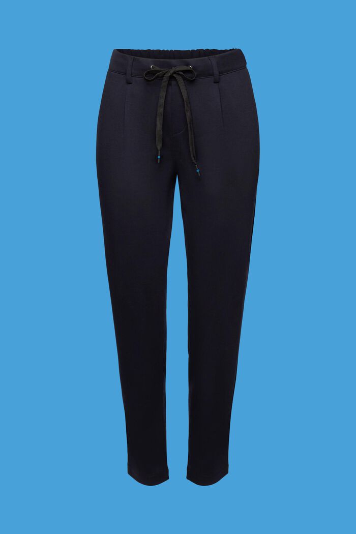 Pantalón elástico con cintura elástica, DARK BLUE, detail image number 6