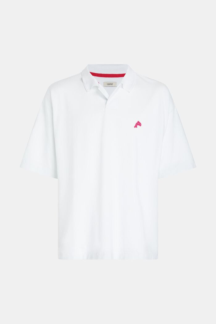 Polo Dolphin Tennis Club Relaxed, WHITE, detail image number 4