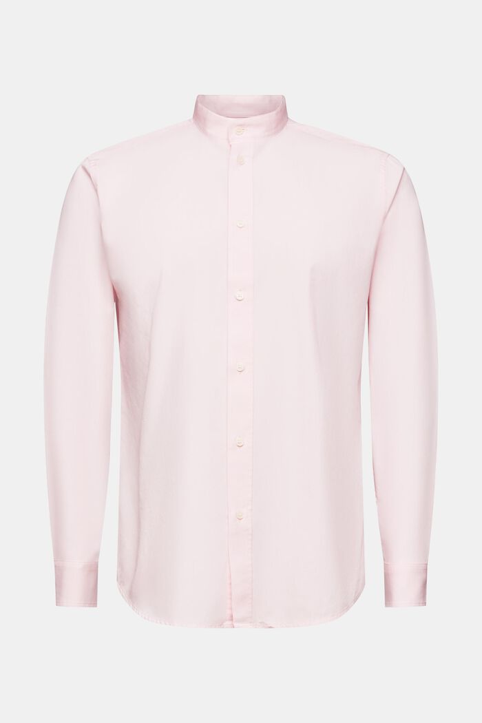 Camisa con cuello mao, PASTEL PINK, detail image number 5