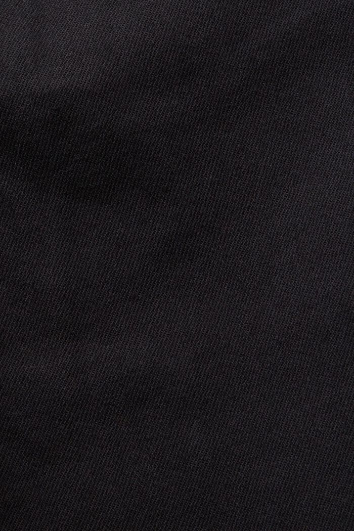 Vaqueros pitillo de algodón elástico sin desteñir, BLACK RINSE, detail image number 6