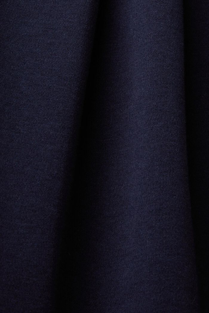 Pantalón tobillero de tejido jersey, 100% algodón, NAVY, detail image number 5